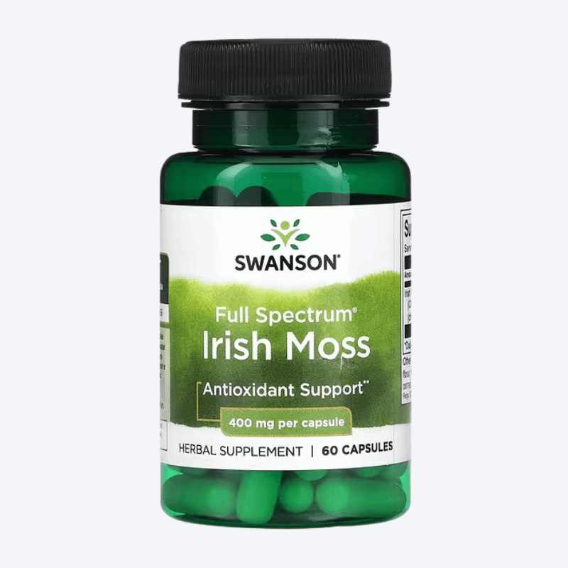 Swanson Full Spectrum Irish Moss 400mg 60 kapsula