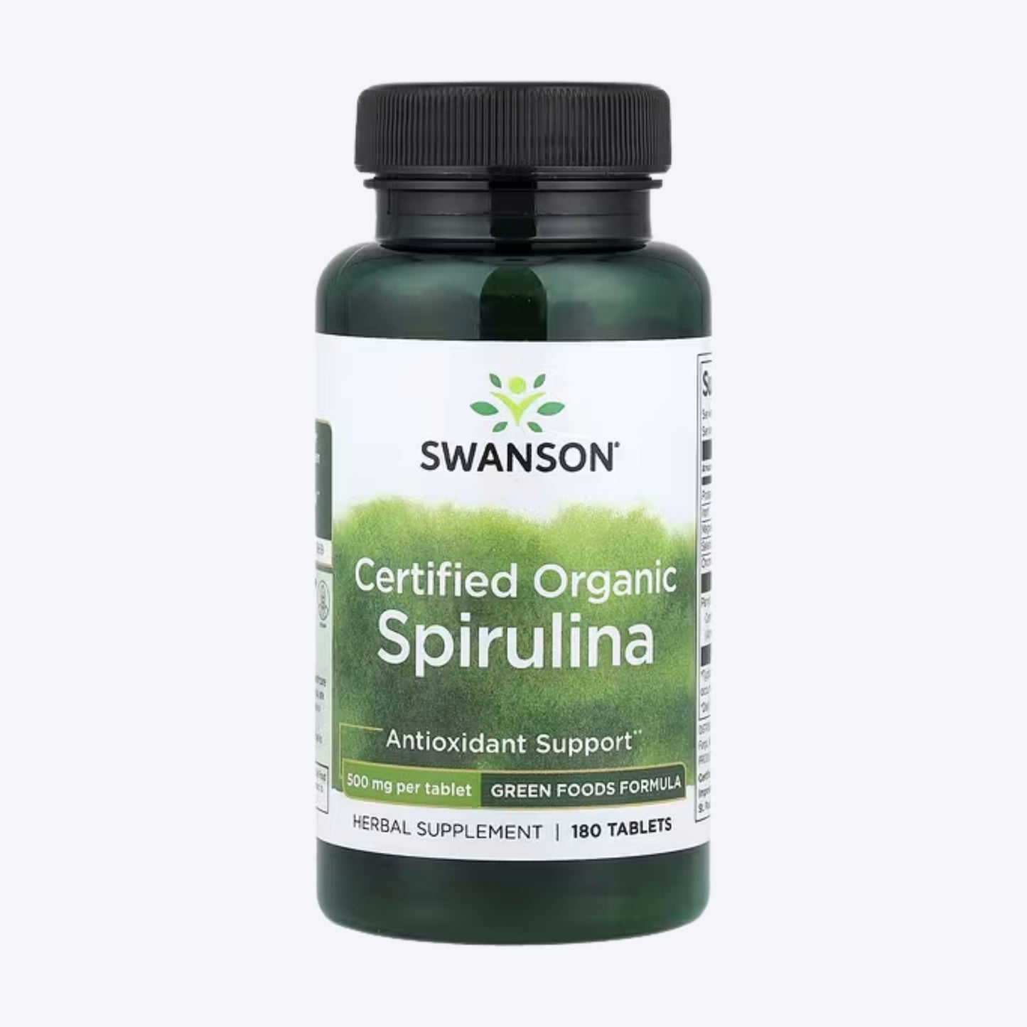 Swanson Certified Organic Spirulina 180 tableta