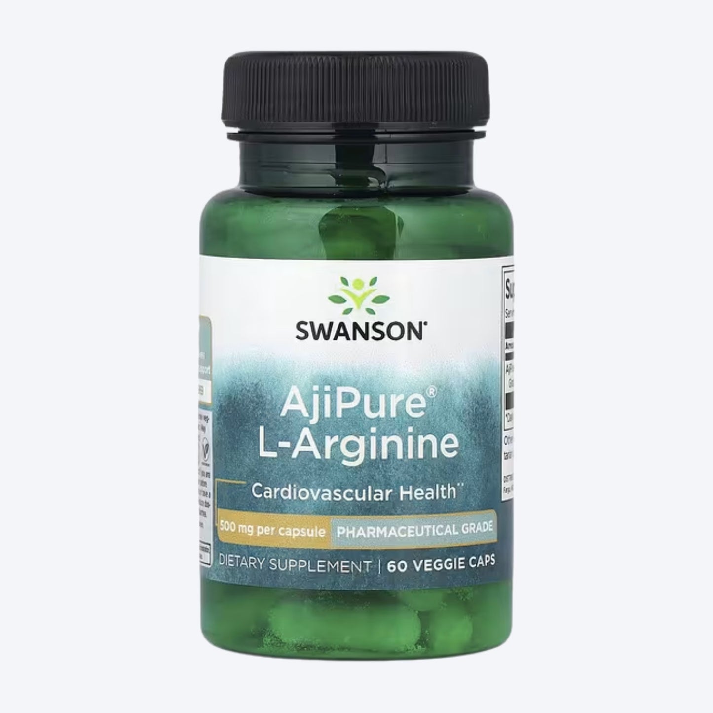 Swanson AjiPure L-Arginine 500mg 60 kapsula