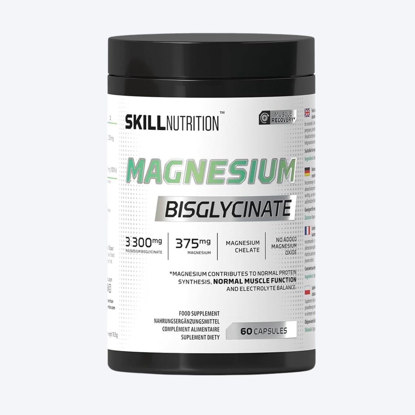Skill Nutrition Magnesium Bisglycinate 60 kapsula