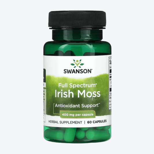 Swanson Full Spectrum Irish Moss 400mg 60 kapsula