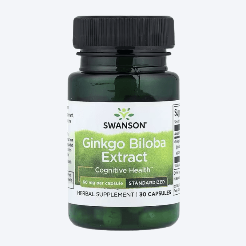 Swanson Ginkgo Biloba Extract 60mg 30 kapsula