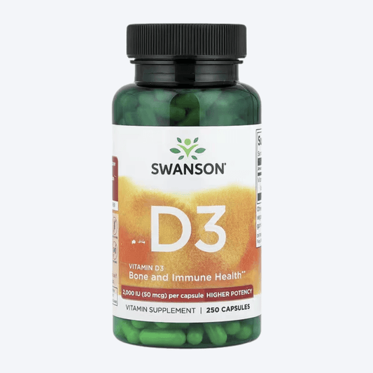 Swanson Vitamin D3 5000IU 250 kapsula