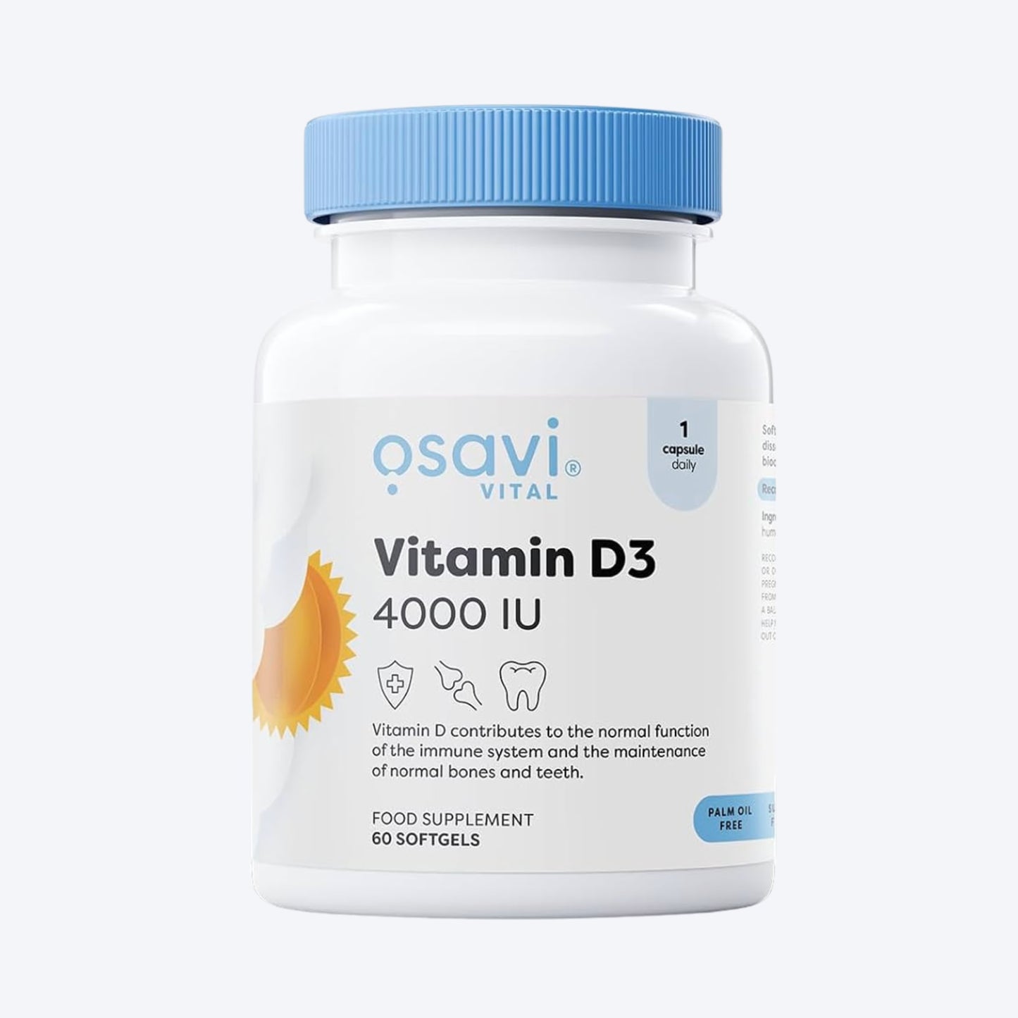 Osavi Vitamin D3 4000IU 60 kapsula