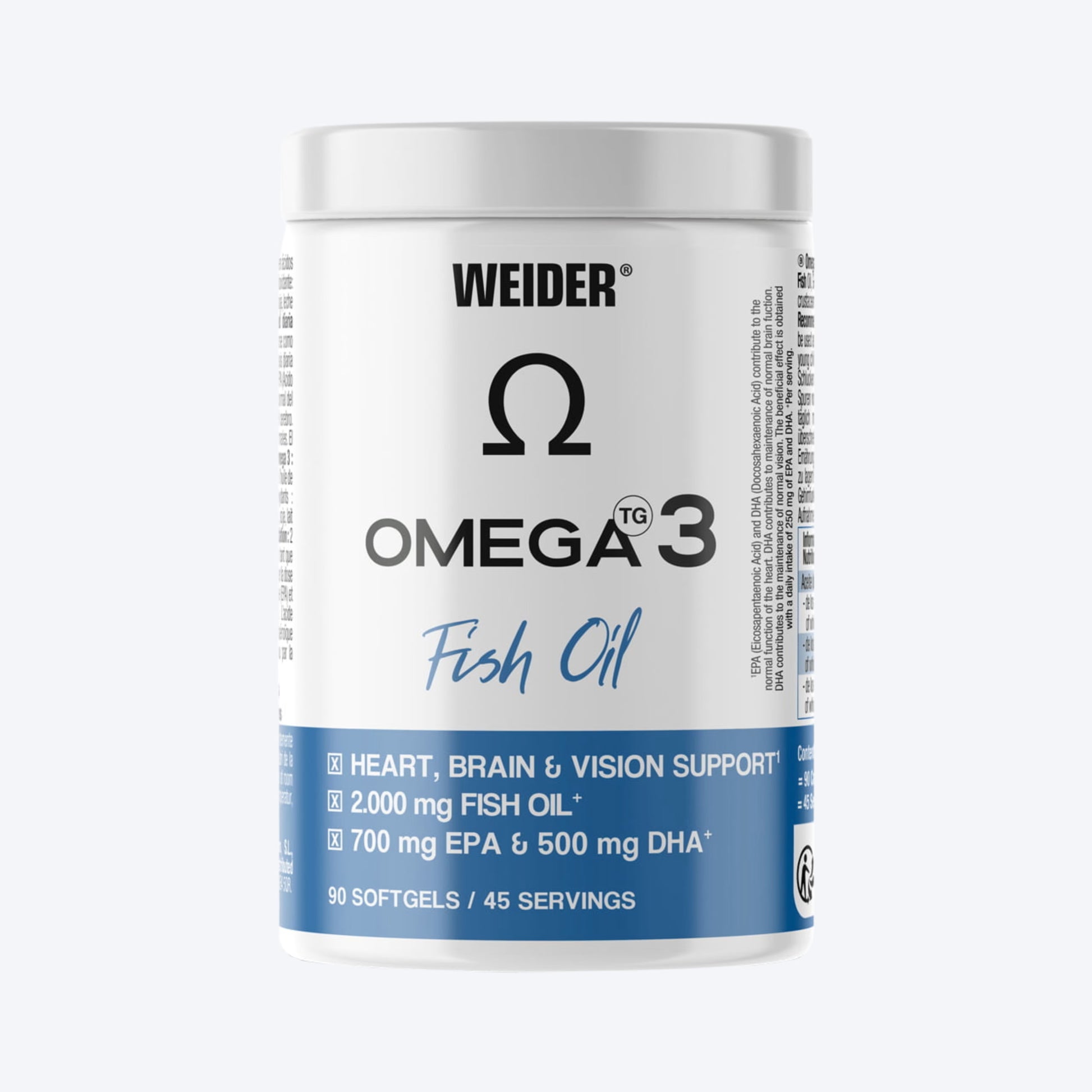 Weider Omega 3 Fish Oil 2000mg 90 kapsula
