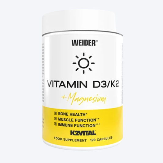 Weider D3K2 + Magnesium 120 kapsula