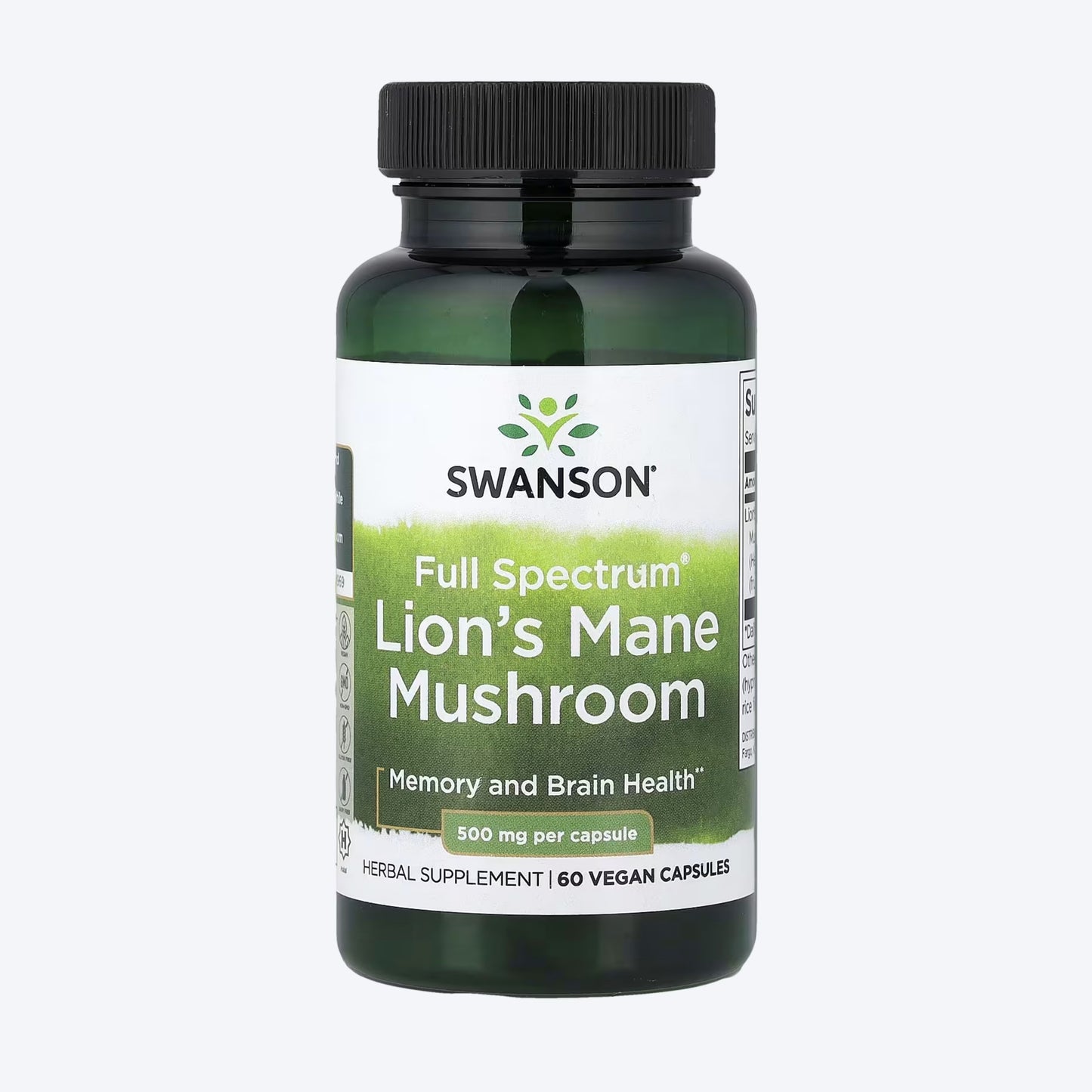 Swanson Lions Mane Mushroom 60 kapsula