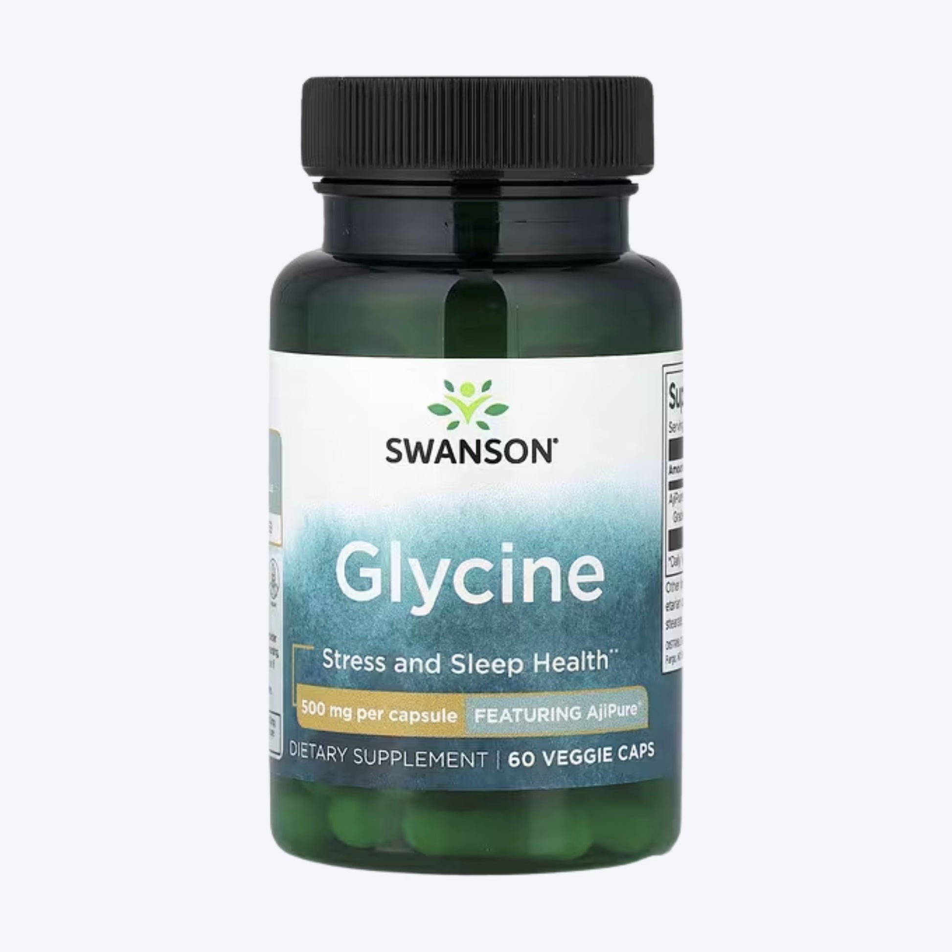 Swanson Glycine 500mg 60 kapsula