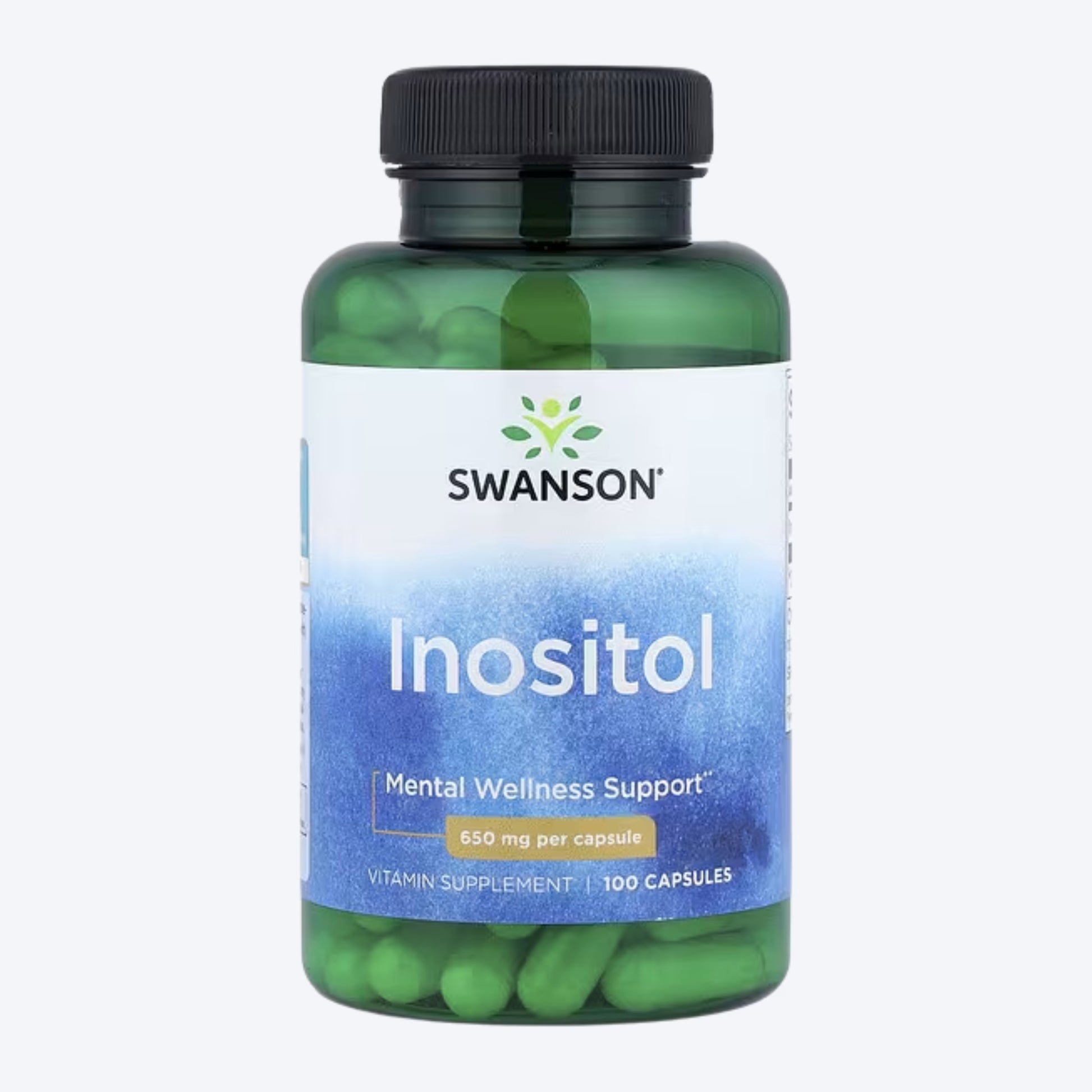 Swanson Inositol 650mg 100 kapsula
