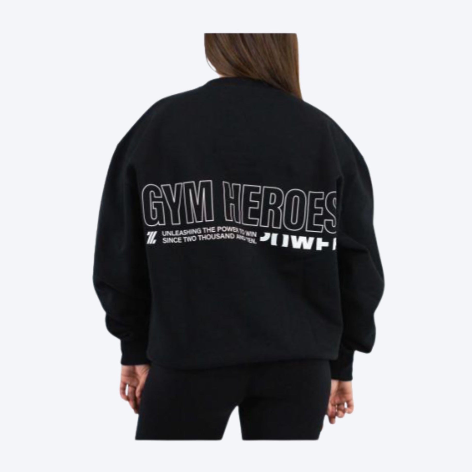 Zumub Gym Heroes Sweatshirt Black