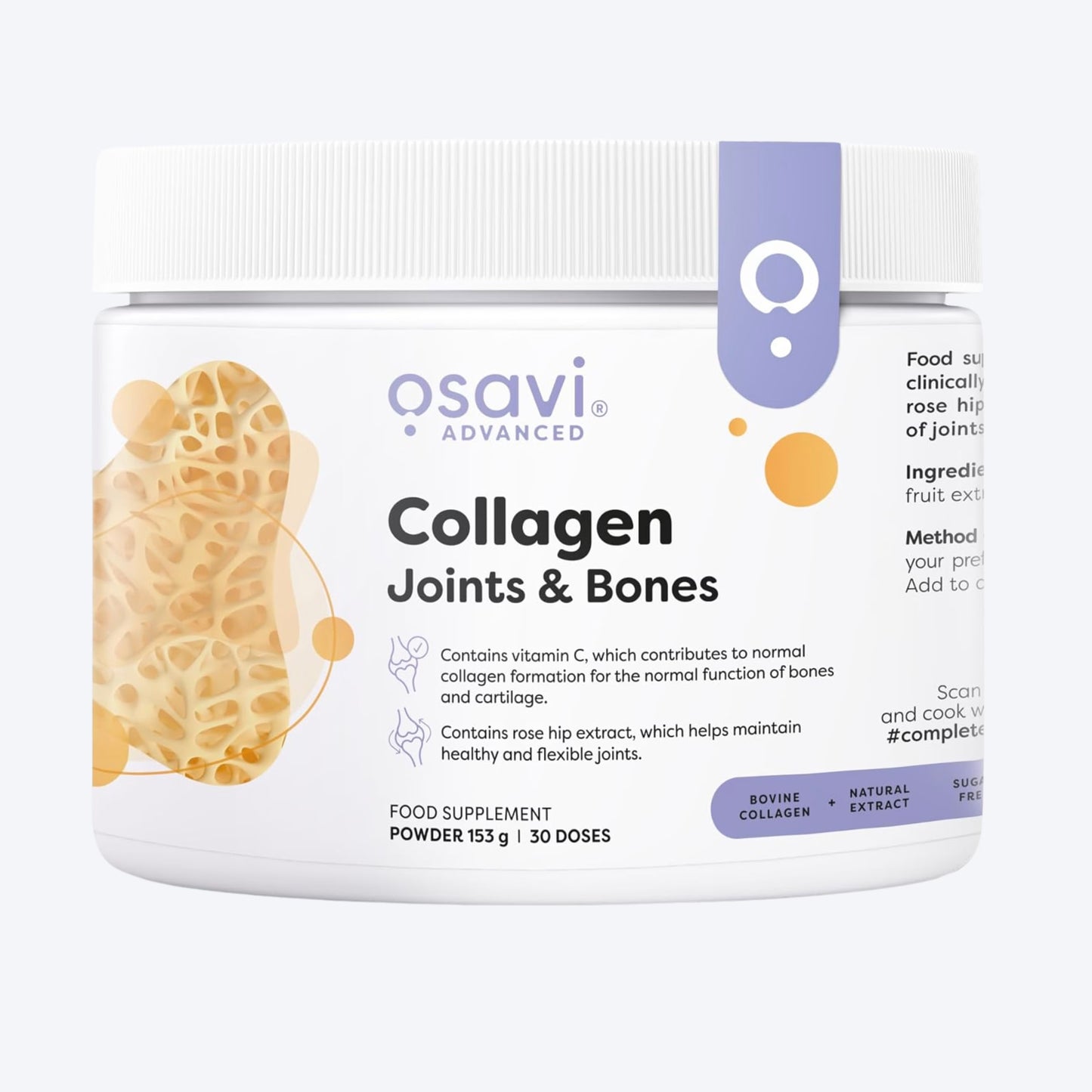 Osavi Collagen Peptides for Joint and Bones 153g