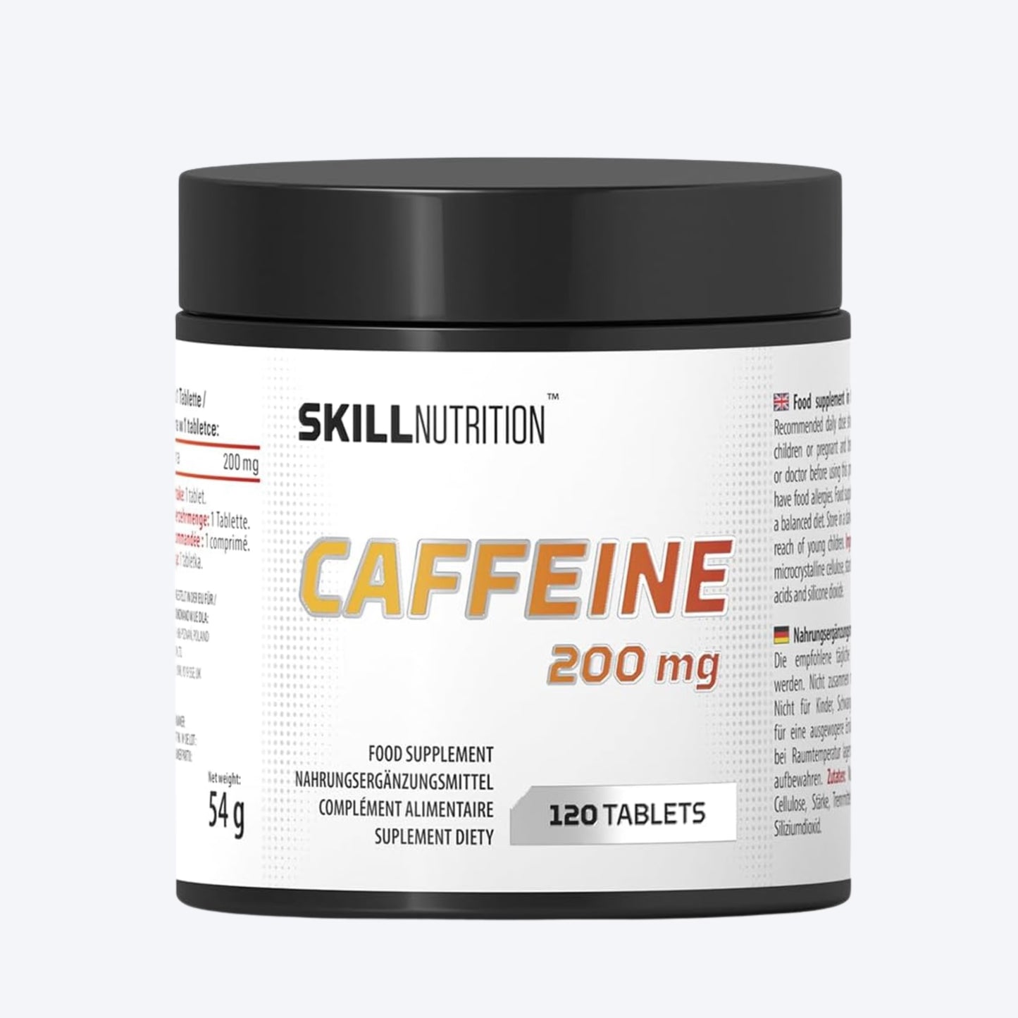Skill Nutrition Caffeine 200mg 120 kapsula