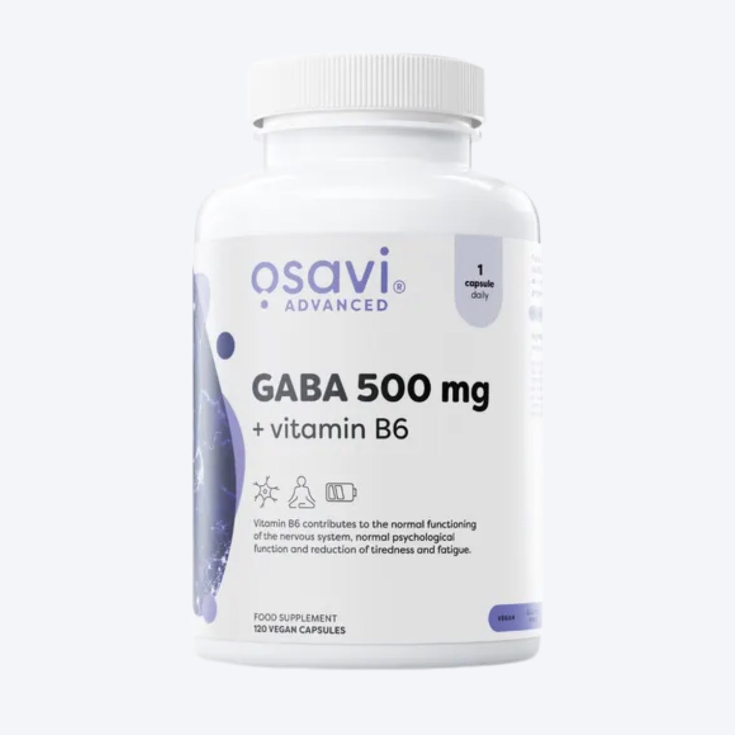 Osavi Gaba 500mg + Vitamin B6 120 kapsula