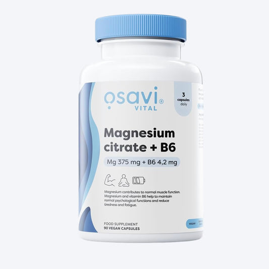 Osavi Magnesium Citrate + B6 90 kapsula