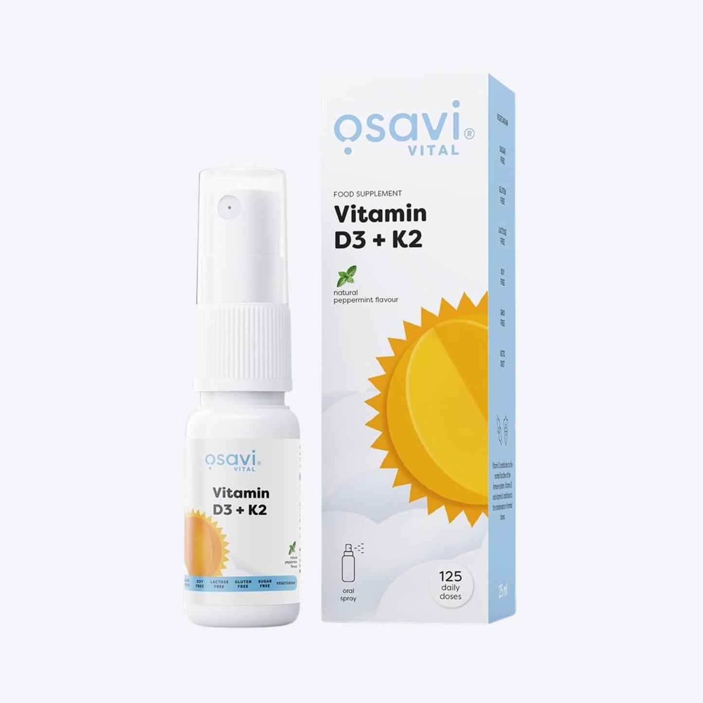 Osavi D3+K2 Oral Spray 25ml (Peppermint)