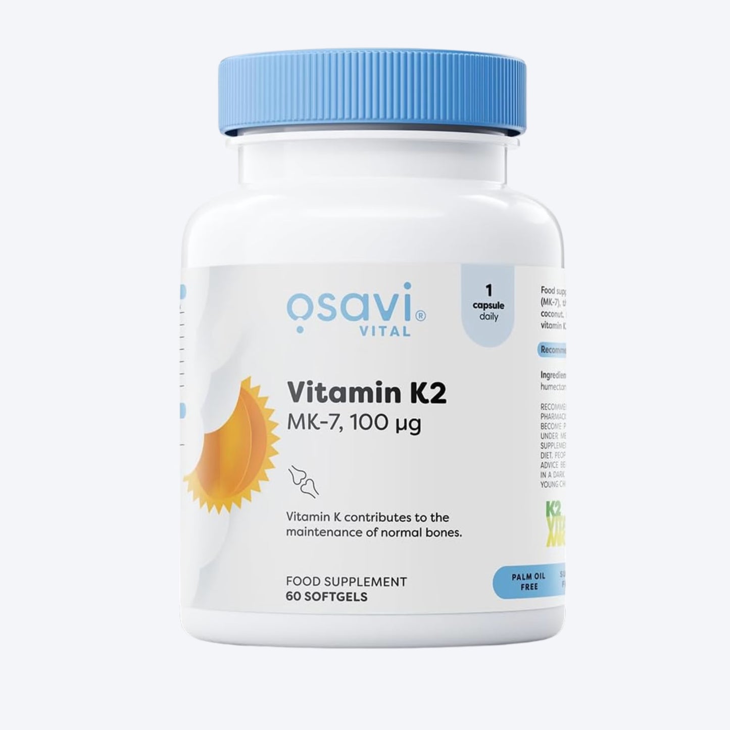 Osavi K2 MK-7 100mcg 60 kapsula