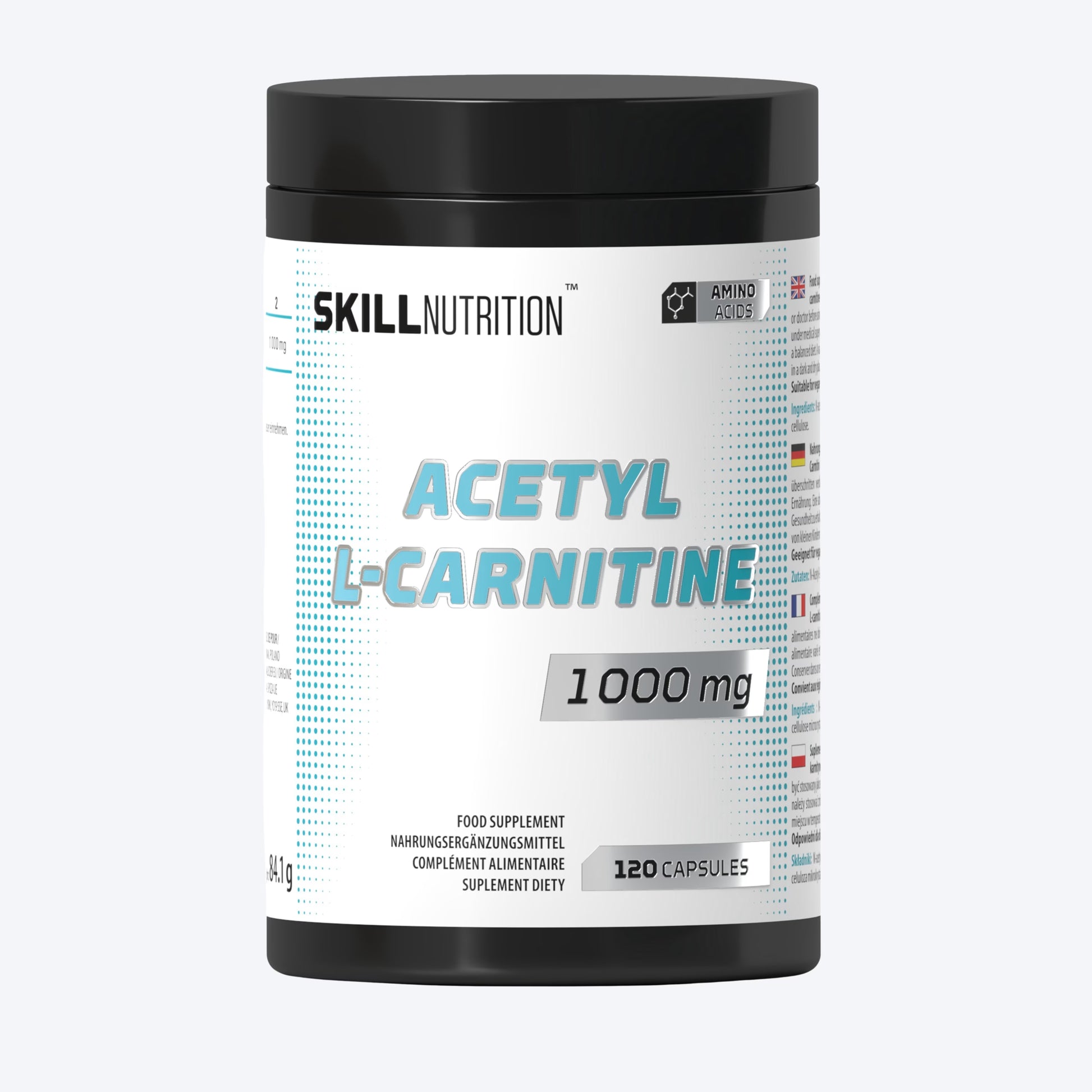 Skill Nutrition Acetyl L-Carnitine 1000mg 120 kapsula