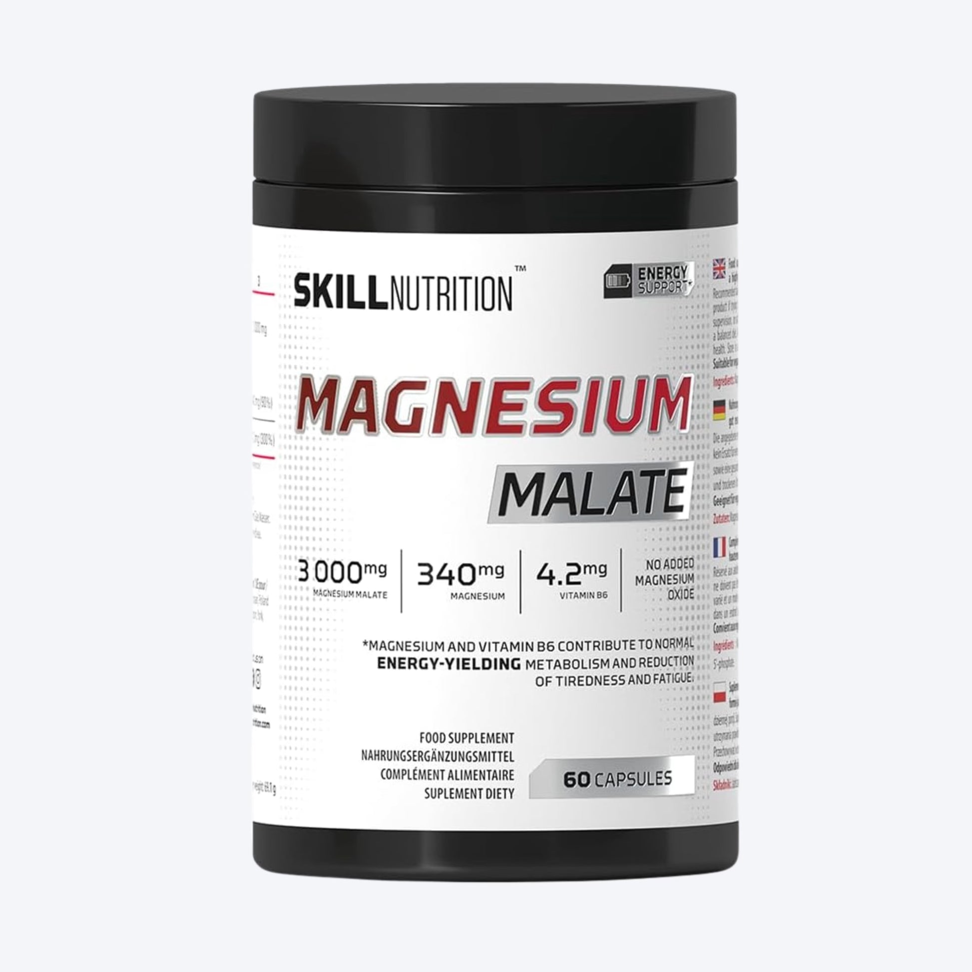 Skill Nutrition Magnesium Malate 60 kapsula
