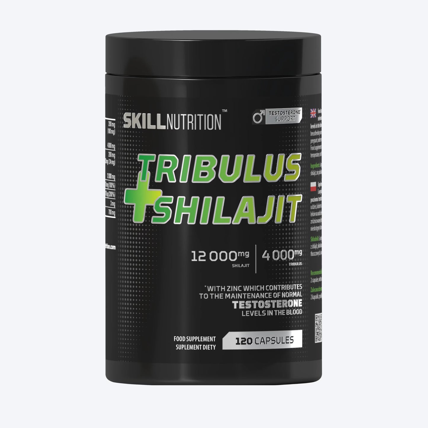 Skill Nutrition Tribulus + Shilajit 120 kapsula
