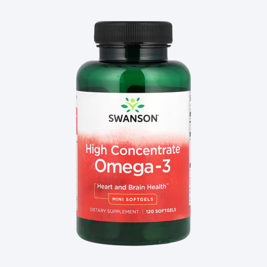 Swanson Omega 3 High Concentrate 120 kapsula