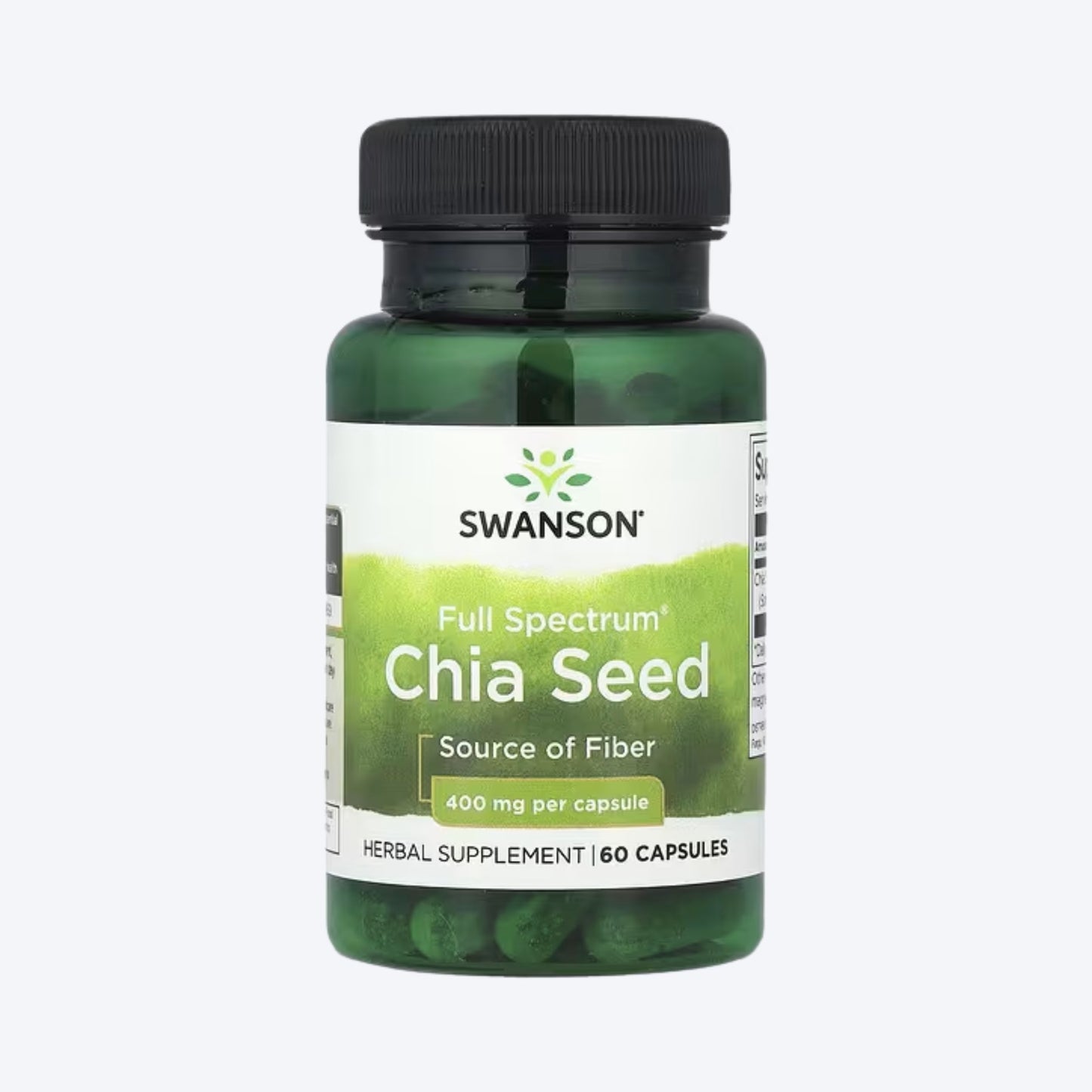 Swanson Chia Seed 400mg 60 kapsula