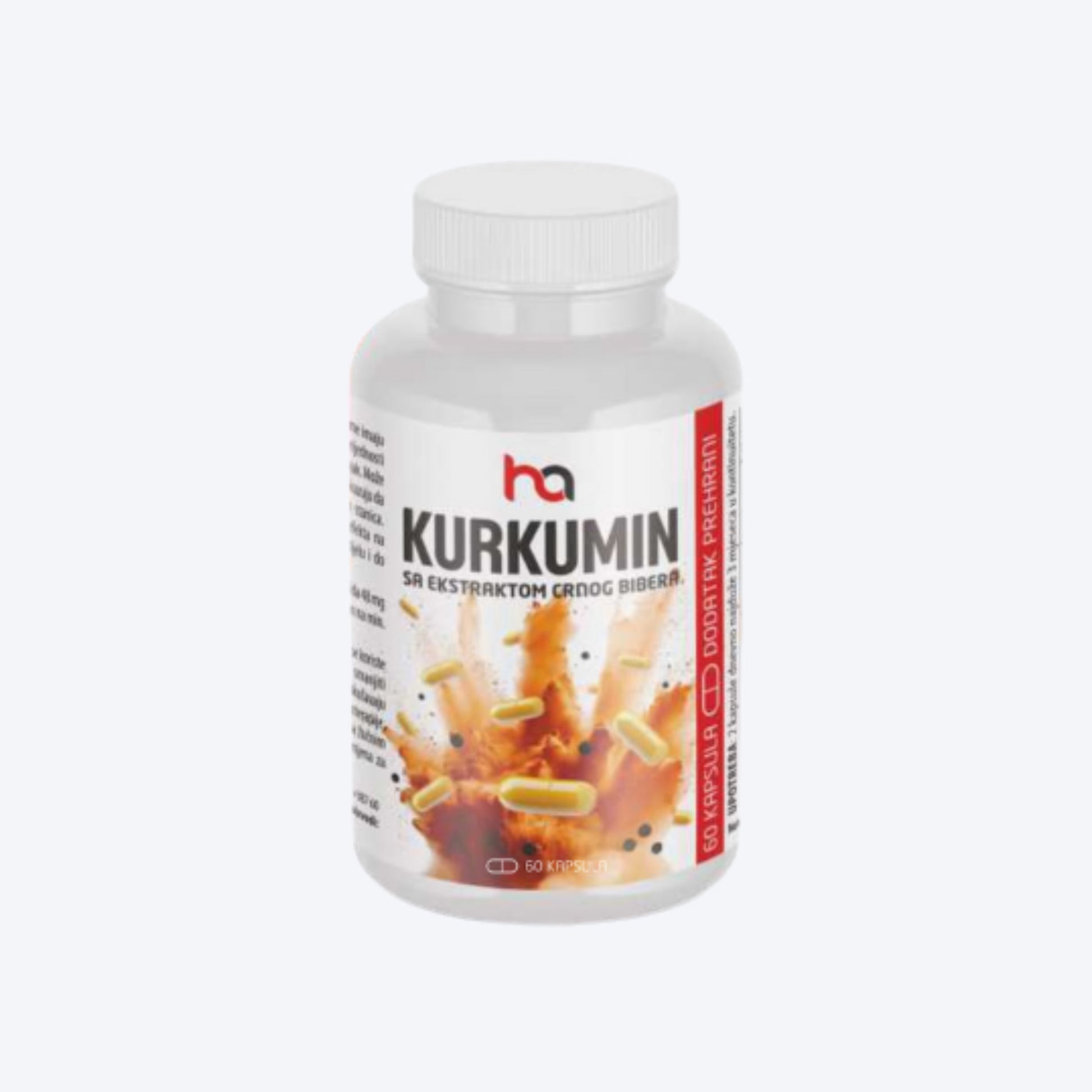 HA Kurkumin sa dodatkom bibera 60 kapsula